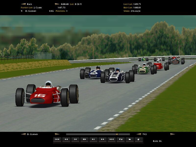 Grand Prix Legends Microsoft Windows PC CD-PC Gamez USA