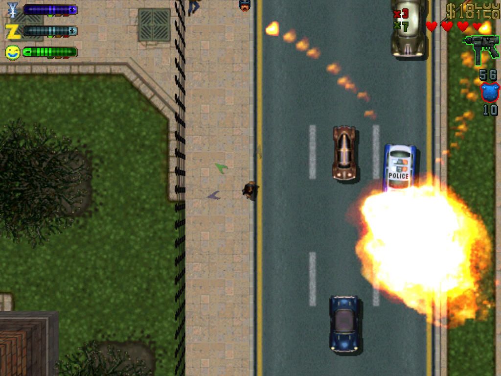 Grand Theft Auto 2 1999 Microsoft Windows PC CD Rockstar DMA-PC Gamez USA