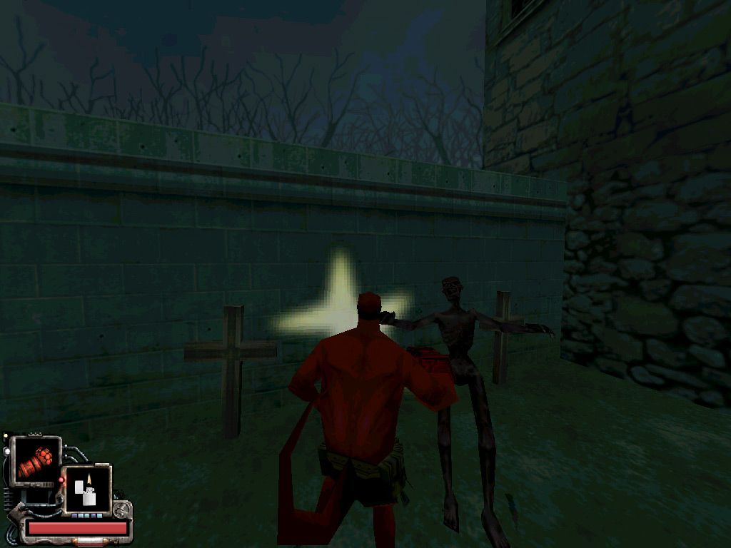 Hellboy Asylum Seeker 2000 Microsoft Windows PC CD Cryo Hoplite-PC Gamez USA