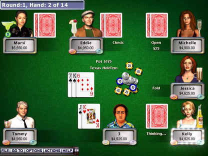 Hoyle Casino 2004 Microsoft Windows PC CD-PC Gamez USA