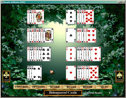 Hoyle Solitaire Microsoft Windows PC CD-PC Gamez USA