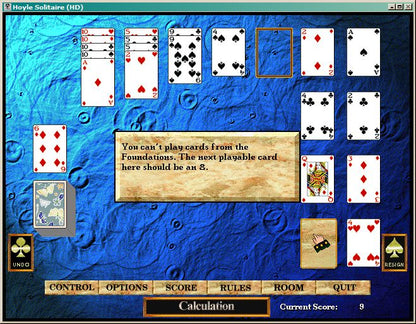 Hoyle Solitaire Microsoft Windows PC CD-PC Gamez USA