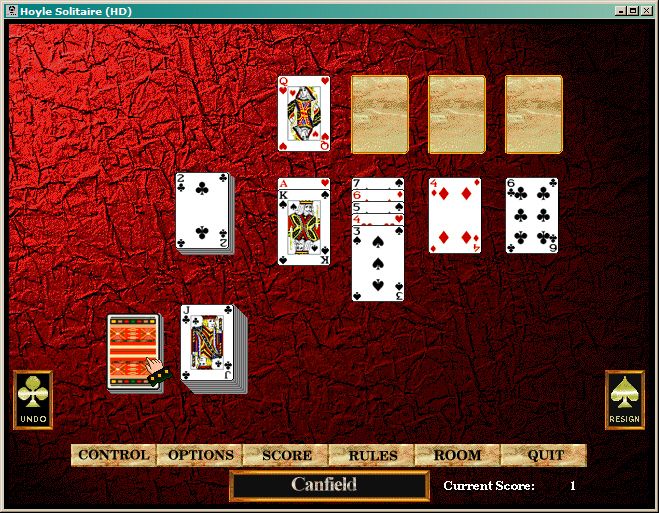 Hoyle Solitaire Microsoft Windows PC CD-PC Gamez USA