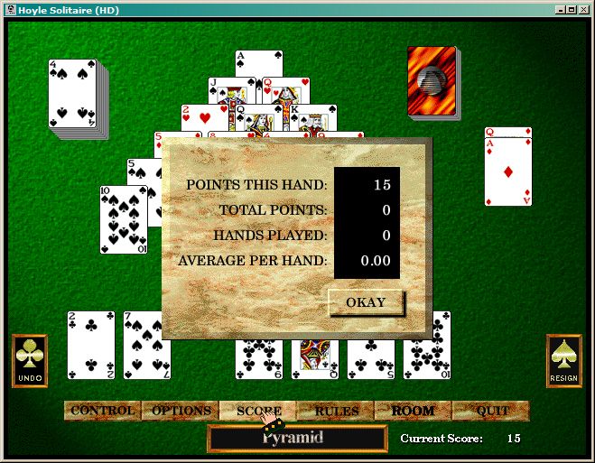 Hoyle Solitaire Microsoft Windows PC CD-PC Gamez USA
