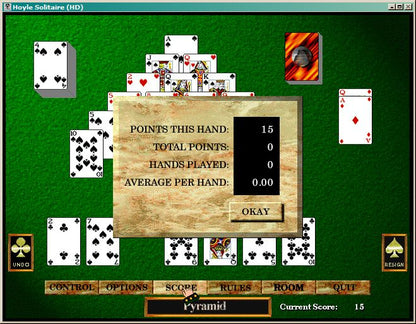 Hoyle Solitaire Microsoft Windows PC CD-PC Gamez USA