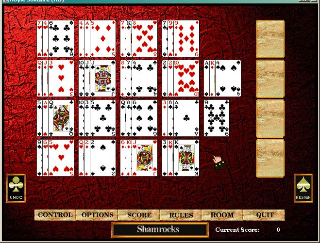 Hoyle Solitaire Microsoft Windows PC CD-PC Gamez USA