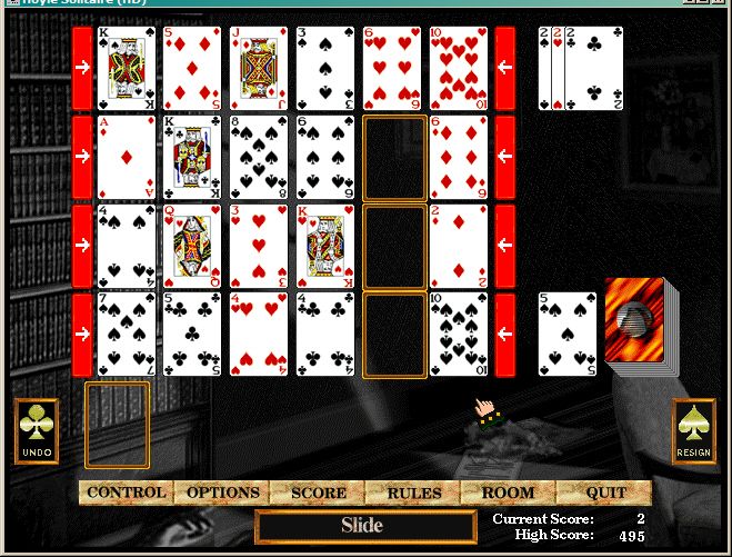 Hoyle Solitaire Microsoft Windows PC CD-PC Gamez USA