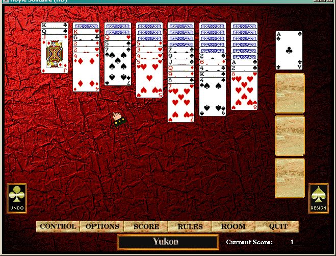 Hoyle Solitaire Microsoft Windows PC CD-PC Gamez USA