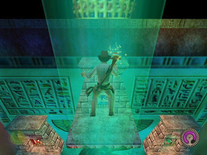 LucasArts Indiana Jones and the Infernal Machine Disc 1 -2 Microsoft Windows PC CD-PC Gamez USA