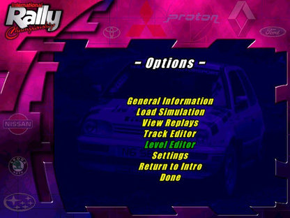 International Rally Championship Microsoft Windows PC CD-PC Gamez USA