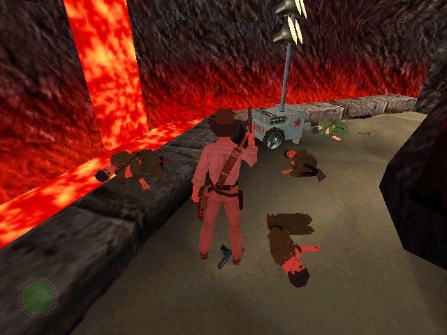 LucasArts Indiana Jones and the Infernal Machine Disc 1 -2 Microsoft Windows PC CD-PC Gamez USA