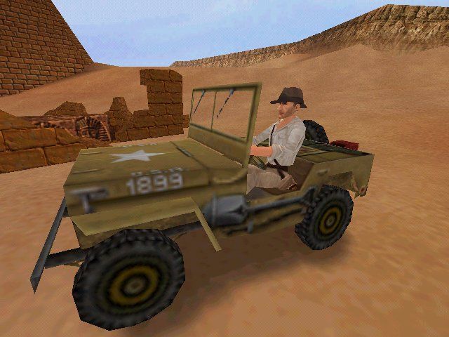 LucasArts Indiana Jones and the Infernal Machine Disc 1 -2 Microsoft Windows PC CD-PC Gamez USA