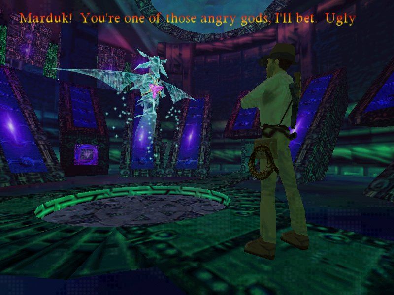 LucasArts Indiana Jones and the Infernal Machine Disc 1 -2 Microsoft Windows PC CD-PC Gamez USA