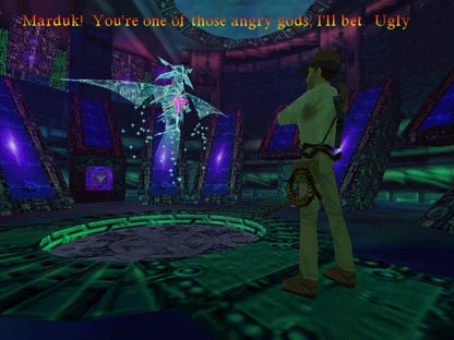 LucasArts Indiana Jones and the Infernal Machine Disc 1 -2 Microsoft Windows PC CD-PC Gamez USA