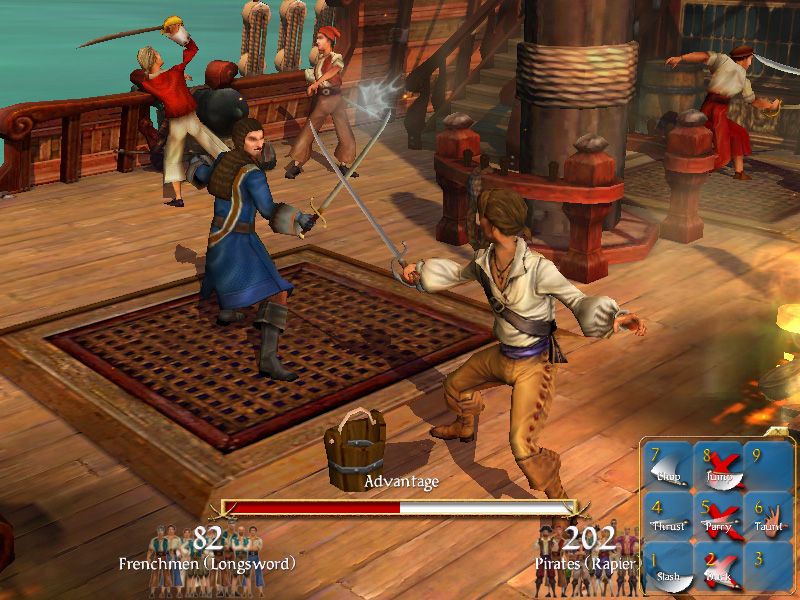 Sid Meier's Pirates Live the Life Disc 1-2 Microsoft Windows PC CD-PC Gamez USA