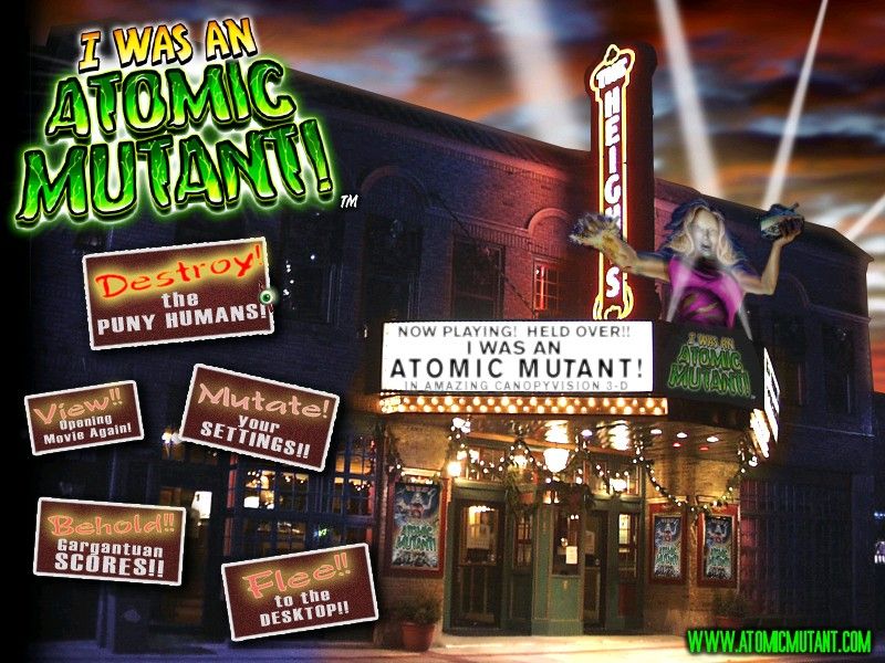 I Was An Atomic Mutant Microsoft Windows PC CD-PC Gamez USA