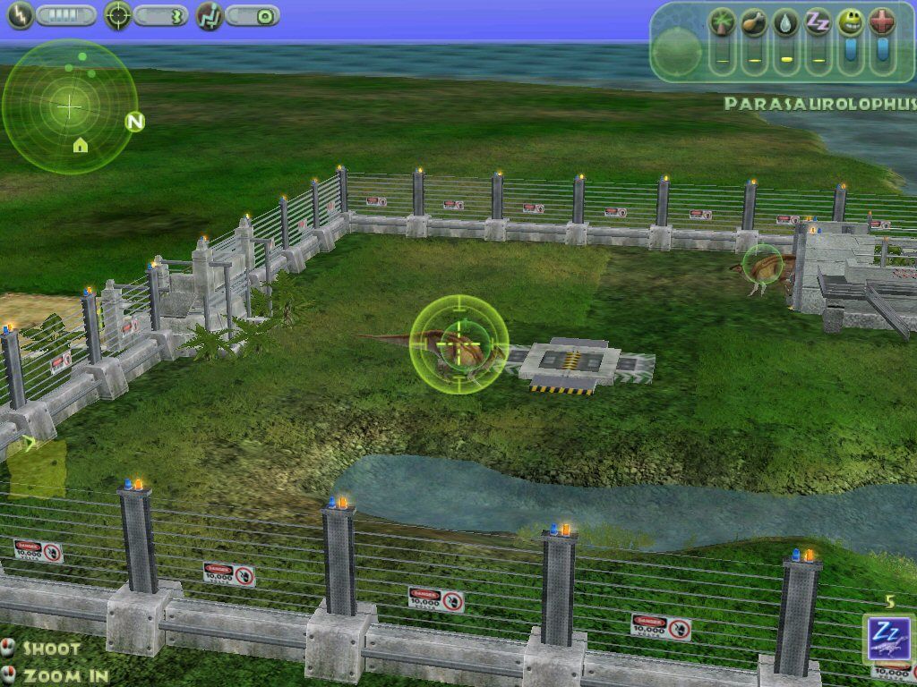 Jurassic Park Operation Genesis Microsoft Windows PC CD-PC Gamez USA