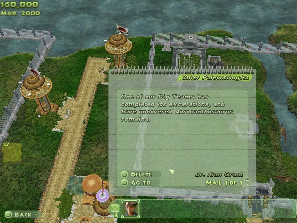 Jurassic Park Operation Genesis Microsoft Windows PC CD-PC Gamez USA