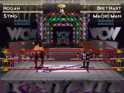 WCW Nitro Microsoft WIndows PC CD-PC Gamez USA