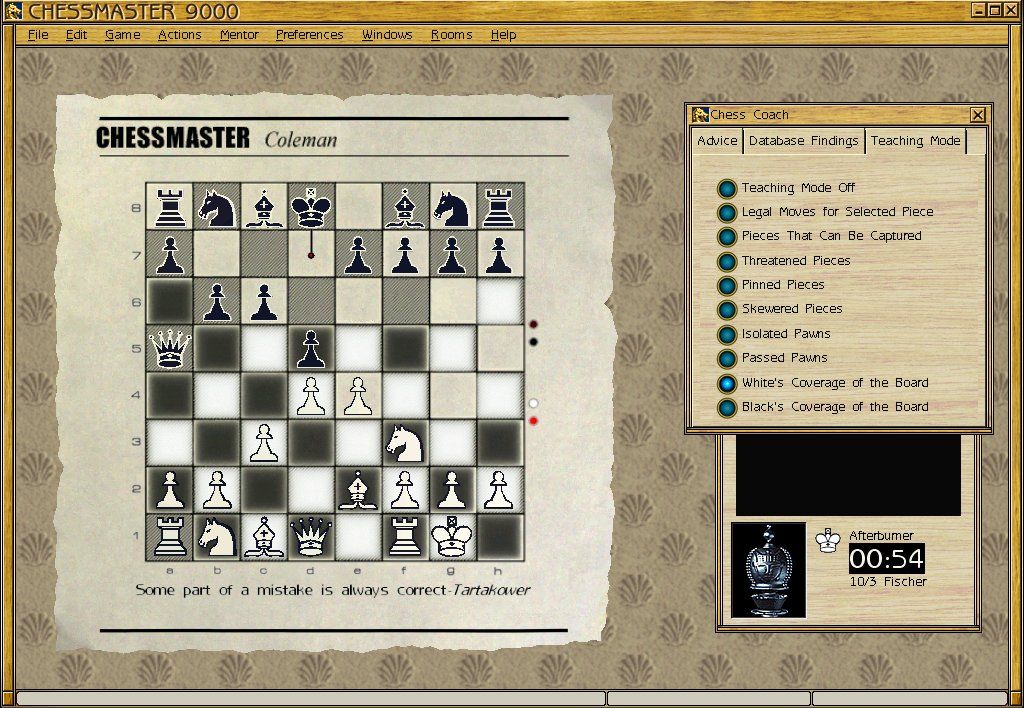 Chessmaster 9000 Disc 1-2 Microsoft Windows PC CD-PC Gamez USA