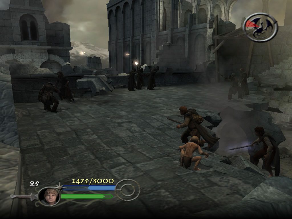 The Lord of the Rings The Return of the King Disc 1-3 Microsoft Windows PC CD-PC Gamez USA