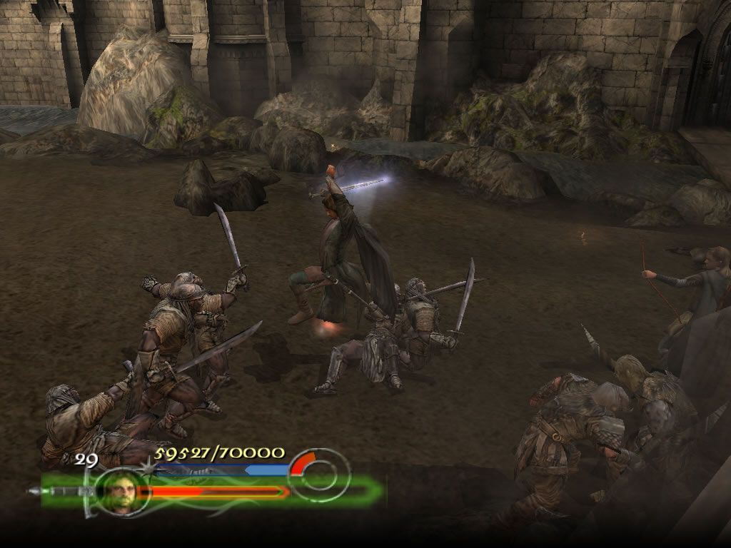 The Lord of the Rings The Return of the King Disc 1-3 Microsoft Windows PC CD-PC Gamez USA