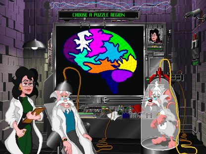 The Lost Mind of Dr. Brain Microsoft Windows PC CD-PC Gamez USA