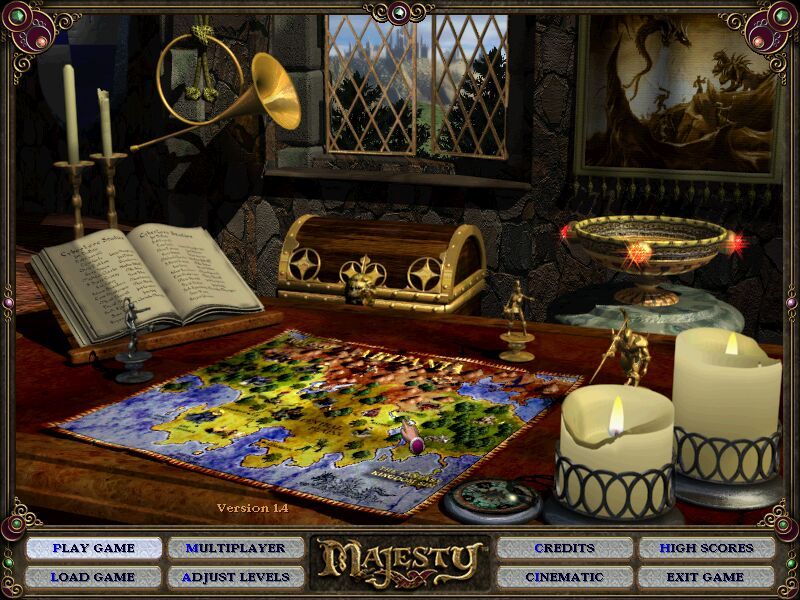 Majesty The Fantasy Kingdom Sim Gold Edition Microsoft Windows PC CD-PC Gamez USA