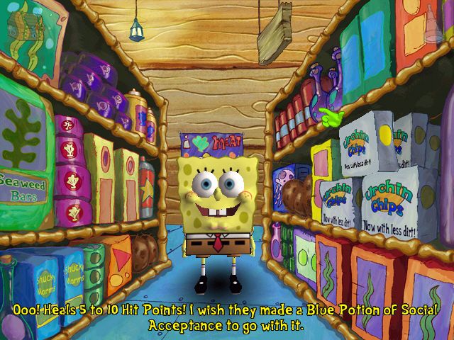 SpongeBob SquarePants Employee of the Month Microsoft Windows PC CD-PC Gamez USA