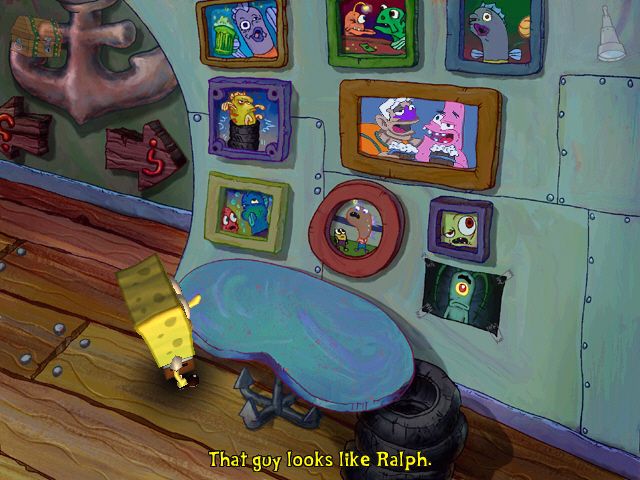 SpongeBob SquarePants Employee of the Month Microsoft Windows PC CD-PC Gamez USA