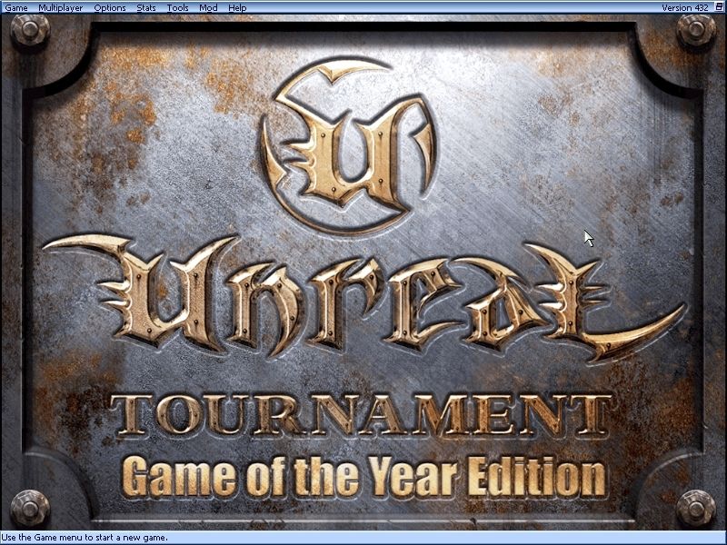 Unreal Tournament Game of the Year Edition Disc 1-2 Microsoft Windows PC CD-PC Gamez USA