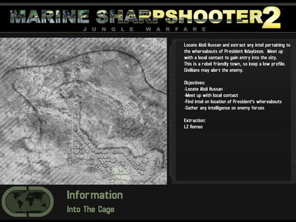 Groove Marine Sharpshooter II Jungle Warfare Microsoft Windows PC CD-PC Gamez USA