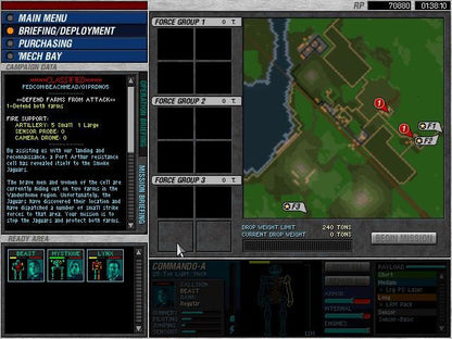 MechCommander Microsoft Windows PC CD-PC Gamez USA