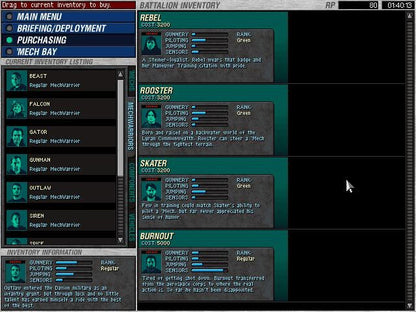 MechCommander Microsoft Windows PC CD-PC Gamez USA