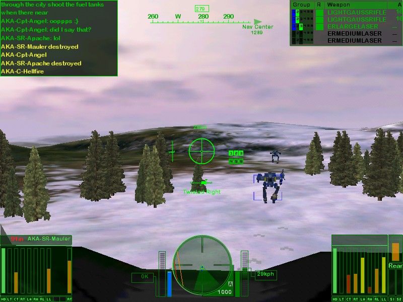 MechWarrior 4 Vengeance Disc 1 -2 Microsoft Windows PC CD-PC Gamez USA