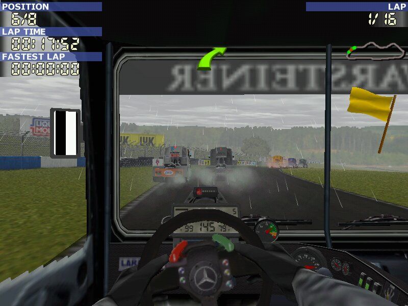 Mercedes-Benz Truck Racing Microsoft Windows PC CD-PC Gamez USA