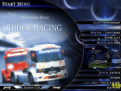 Mercedes-Benz Truck Racing Microsoft Windows PC CD-PC Gamez USA