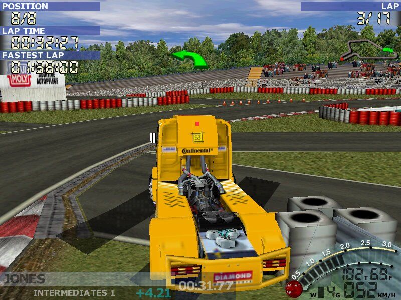 Mercedes-Benz Truck Racing Microsoft Windows PC CD-PC Gamez USA