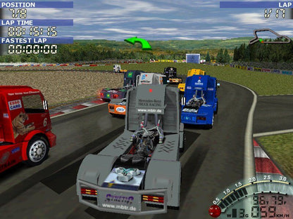 Mercedes-Benz Truck Racing Microsoft Windows PC CD-PC Gamez USA