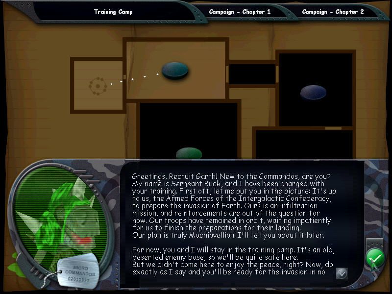 Micro Commandos Microsoft Windows PC CD-PC Gamez USA