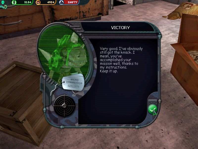 Micro Commandos Microsoft Windows PC CD-PC Gamez USA