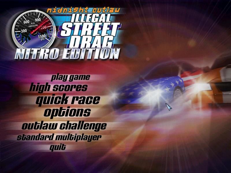 Midnight Outlaw Illegal Street Drag Microsoft Windows PC CD-PC Gamez USA