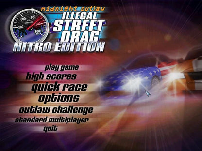 Midnight Outlaw Illegal Street Drag Microsoft Windows PC CD-PC Gamez USA