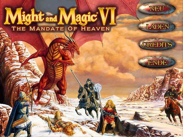 Might and Magic VI The Mandate of Heaven Disc 1-2 Microsoft Windows PC CD-PC Gamez USA