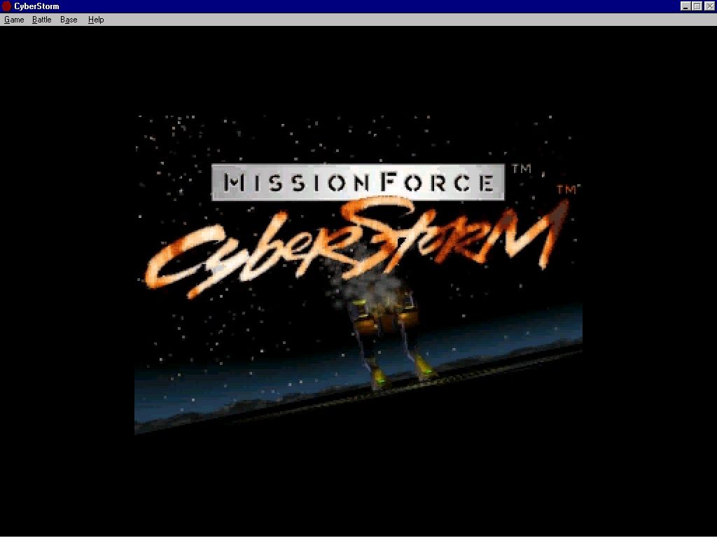 MissionForce CyberStorm 1996 Sierra Microsoft Windows PC CD-PC Gamez USA