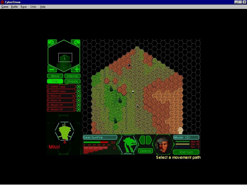 MissionForce CyberStorm 1996 Sierra Microsoft Windows PC CD-PC Gamez USA