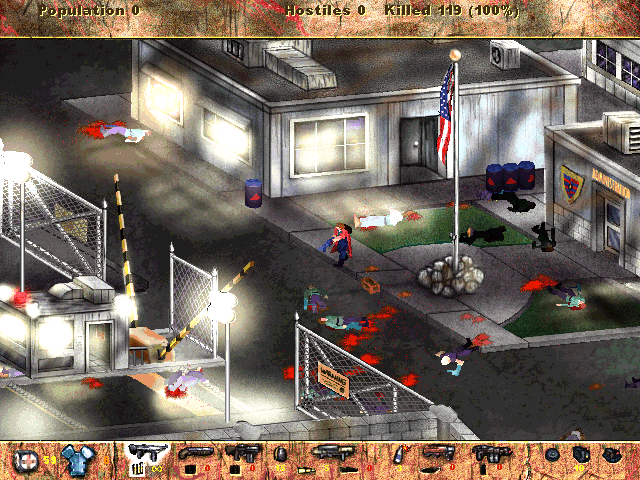 Postal 1997 Microsoft Windows PC CD RipCord RWS Running with Scissors-PC Gamez USA