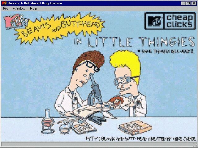 MTV's Beavis and Butt-Head Little Thingies Microsoft Windows PC CD-PC Gamez USA