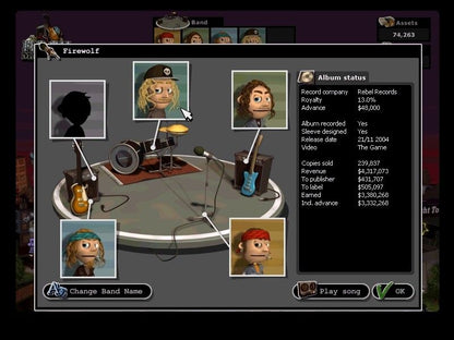 ROCK MANAGER Microsoft Windows PC CD-PC Gamez USA