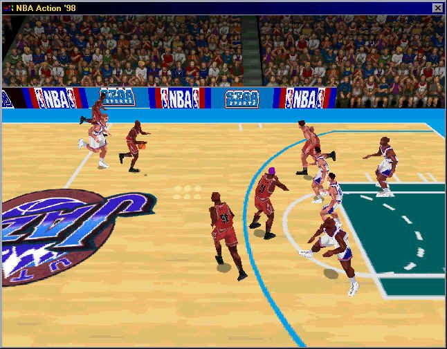 NBA Action '98 Microsoft Windows PC CD-PC Gamez USA